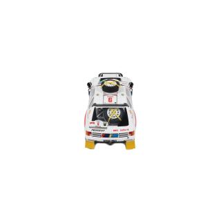 PEUGEOT 205 T16 #6 T. SALONEN RALLY SAFARI 1985 OttO mobile 1:18 Resinemodell (Türen, Motorhaube... nicht zu öffnen!)